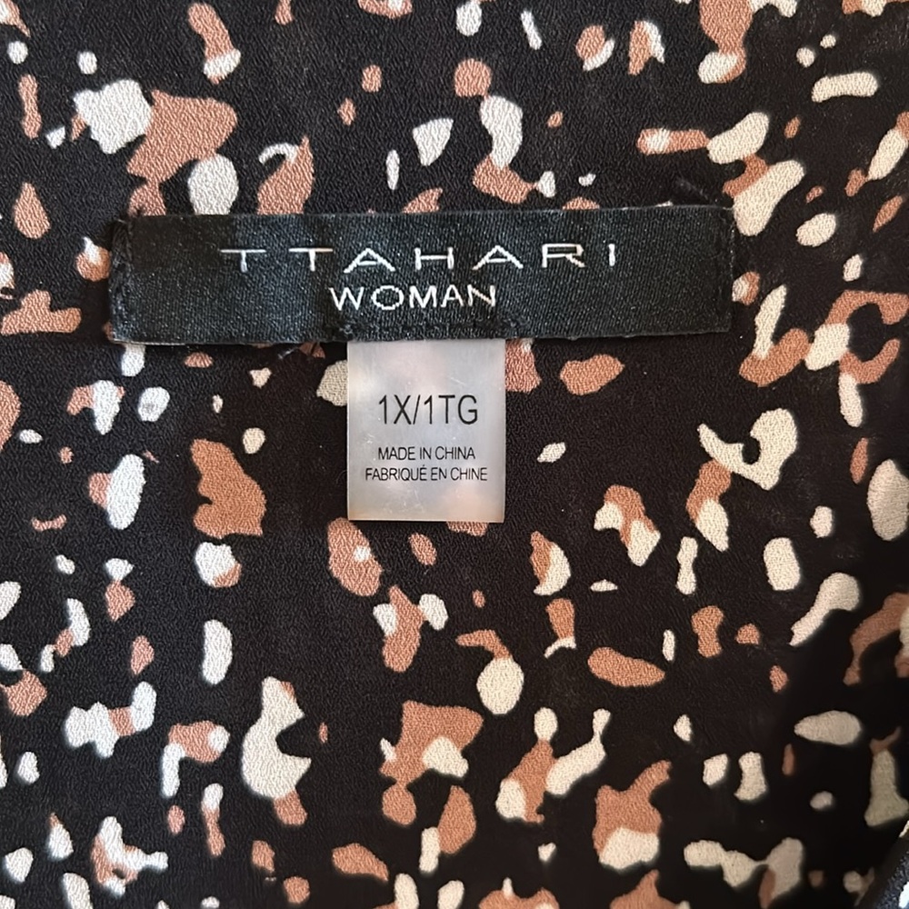 TTAHARI Woman 1X 100% Polyester Blouse